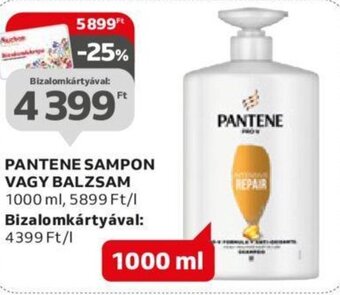 Auchan PANTENE SAMPON VAGY BALZSAM 1000 ml ajánlat