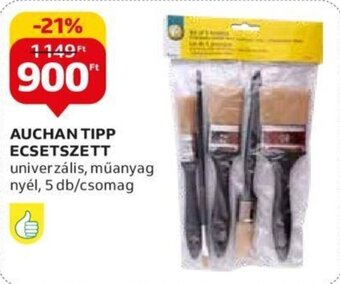 Auchan AUCHAN TIPP ECSETSZETT 5 db ajánlat