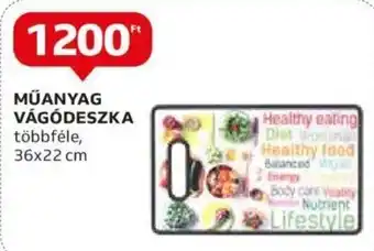 Auchan MŰANYAG VÁGÓDESZKA 1 db ajánlat