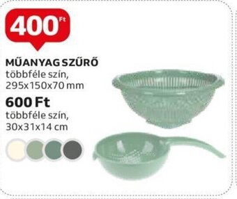 Auchan MŰANYAG SZŰRŐ 1 db ajánlat
