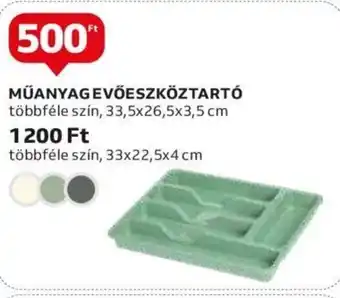Auchan MŰANYAG EVŐESZKÖZTARTÓ 1 db ajánlat