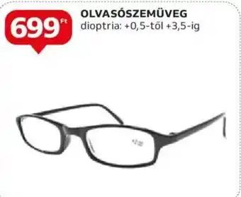 Auchan OLVASÓSZEMÜVEG 1 db ajánlat