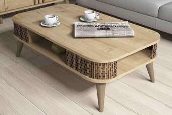 Estilofina Design dohányzóasztal baina 105 cm tölgy utánzata ajánlat