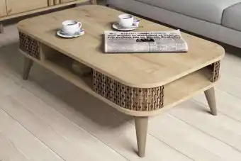 Estilofina Design dohányzóasztal baina 105 cm tölgy utánzata ajánlat
