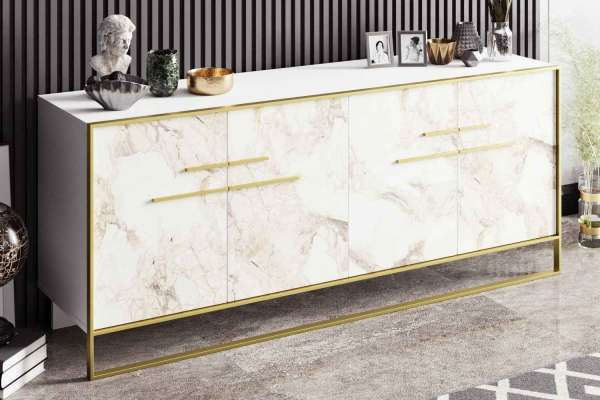 Estilofina Design komód abequa 179,9 cm fehér ajánlat