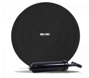 Kokiskashop Gorilla sports egyensúlyozó párna fekete 33 cm ajánlat