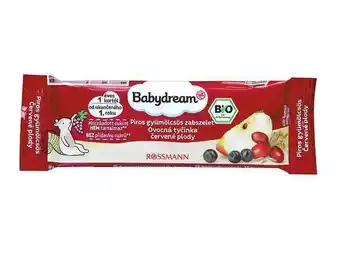 Rossmann Babydream bio gyümölcsszelet piros gyümölcsös 1 éves kortól - 25 g ajánlat
