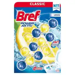 Rossmann Bref power aktiv lemon wc illatosító (3x50 g) - 150 g ajánlat