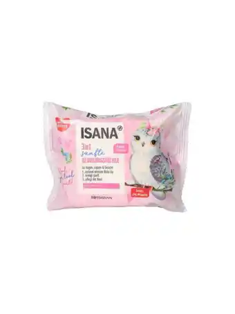 Rossmann Isana 3in1 tisztító kendő, állatos - 25 db ajánlat