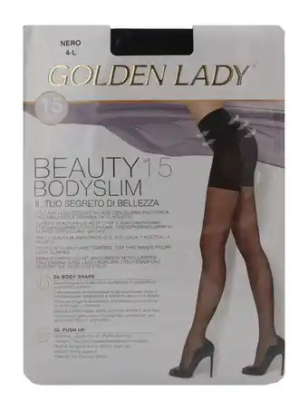 Golden lady beauty bodyslim harisnyanadrág 15 den fekete - 1 db
