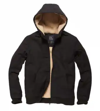 Waragod Vintage industries datton téli kabát, fekete ajánlat