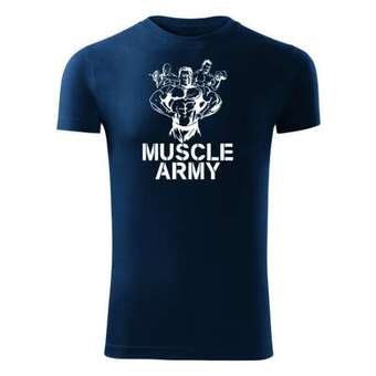 Waragod Dragowa fitness póló muscle army team, kék 180g/m2 ajánlat