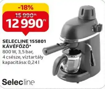 Auchan SELECLINE 155801 KÁVÉFŐZŐ 1 db ajánlat