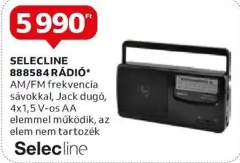 Auchan SELECLINE 888584 RÁDIÓ 1 db ajánlat