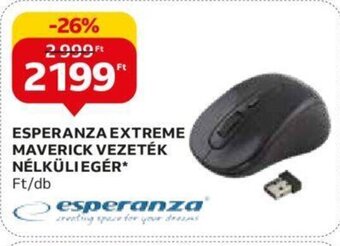 ESPERANZA EXTREME MAVERICK VEZETÉK NÉLKÜLIEGÉR 1 db