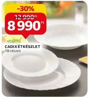 Auchan CADIX ÉTKÉSZLET 18 részes ajánlat