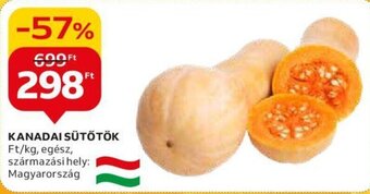 Auchan KANADAI SÜTŐTÖK 1 kg ajánlat