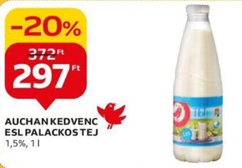 Auchan AUCHAN KEDVENC ESL PALACKOS TEJ 1 l ajánlat