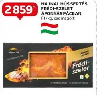 Auchan HAJNAL HÚS SERTÉS FRÉDI-SZELET ÁFONYÁS PÁCBAN 1 kg ajánlat