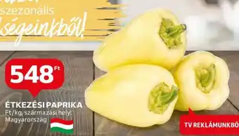 Auchan ÉTKEZÉSI PAPRIKA 1 kg ajánlat