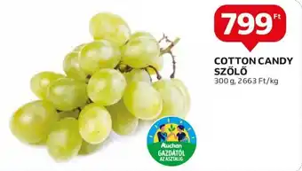 Auchan COTTON CANDY SZŐLŐ 300 g ajánlat
