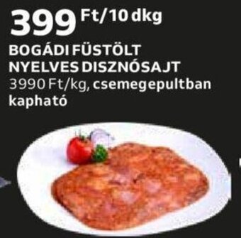 Auchan BOGÁDI FÜSTÖLT NYELVES DISZNÓSAJT 10 dkg ajánlat
