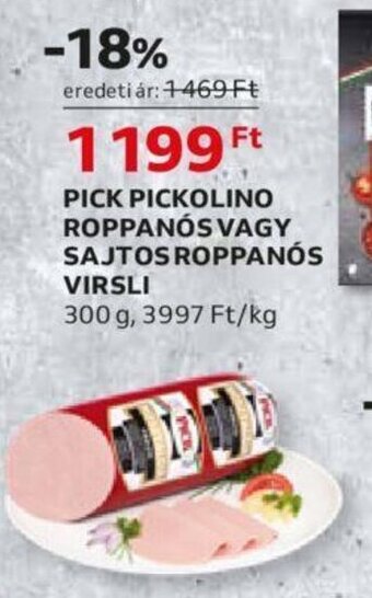 Auchan PICK PICKOLINO ROPPANÓS stb. 300 g ajánlat