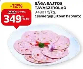 SÁGA SAJTOS TAVASZI ROLÁD 10 dkg
