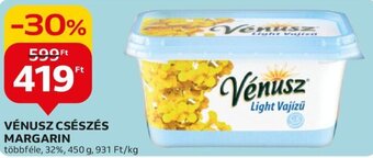 Auchan VÉNUSZ CSÉSZÉS MARGARIN 450 g ajánlat