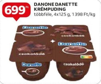 Auchan DANONE DANETTE KRÉMPUDING 4 x 125 g ajánlat