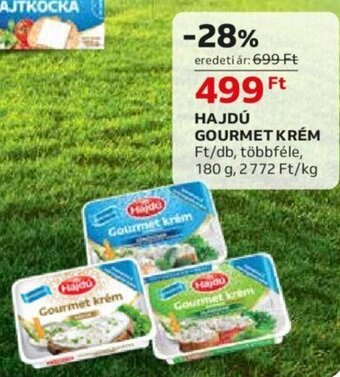 Auchan HAJDÚ GOURMET KRÉM 180 g ajánlat
