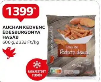 Auchan AUCHAN KEDVENC ÉDESBURGONYA HASÁB 600 g ajánlat