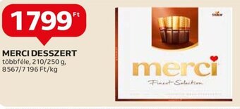 Auchan MERCI DESSZERT 210 / 250 g ajánlat