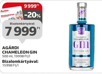 Auchan AGÁRDI CHAMELEON GIN 500 ml ajánlat