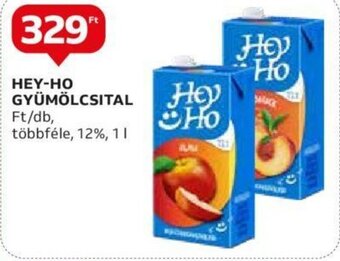 Auchan HEY-HO GYÜMÖLCSITAL 1 l ajánlat