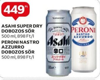ASAHI SUPERDRY DOBOZOS SÖR stb. 500 ml