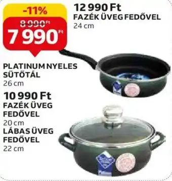 Auchan PLATINUM NYELES SÜTŐTÁL 1 db ajánlat