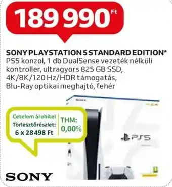 Auchan SONY PLAYSTATION 5 STANDARD EDITION 1 db ajánlat