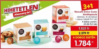 Spar Nescafé Dolce Gusto kávékapszula 16 db ajánlat