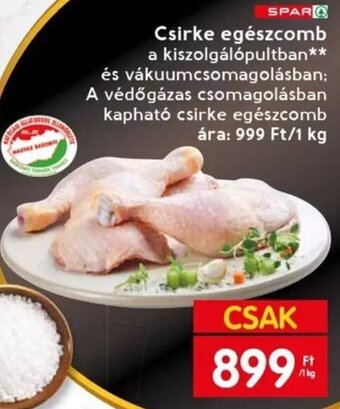 Spar SPAR Csirke egészcomb 1 kg ajánlat