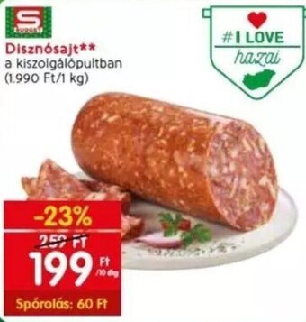 Spar Disznósajt 10 dkg ajánlat