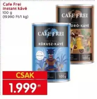 Spar Cafe Frei instant kávé 100 g ajánlat