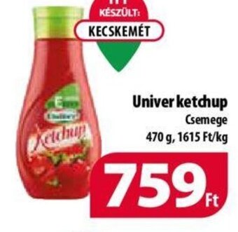 Coop Univer ketchup 470 g ajánlat