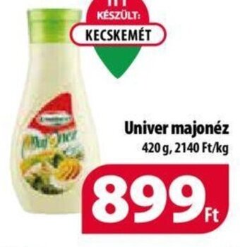 Coop Univer majonéz 420 g ajánlat
