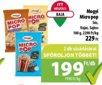 Coop Mogyi Micro pop 100 g ajánlat