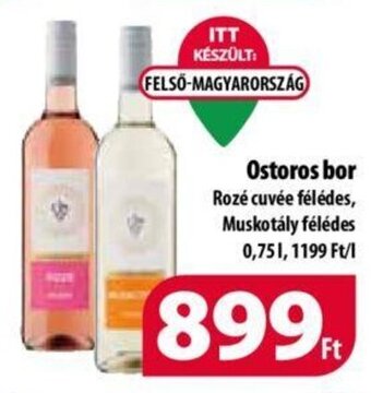 Coop Ostoros bor 0,75 l ajánlat