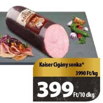 Coop Kaiser Cigány sonka 10 dkg ajánlat