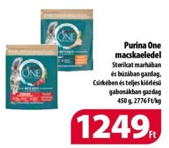 Coop Purina One macskaeledel 450 g ajánlat
