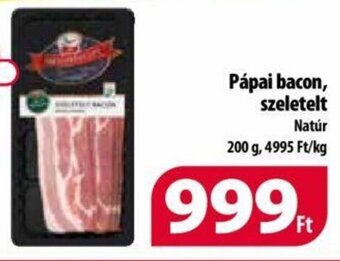 Coop Pápai bacon, szeletelt 200 g ajánlat