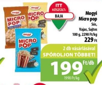 Coop Mogyi Micro pop 100 g ajánlat